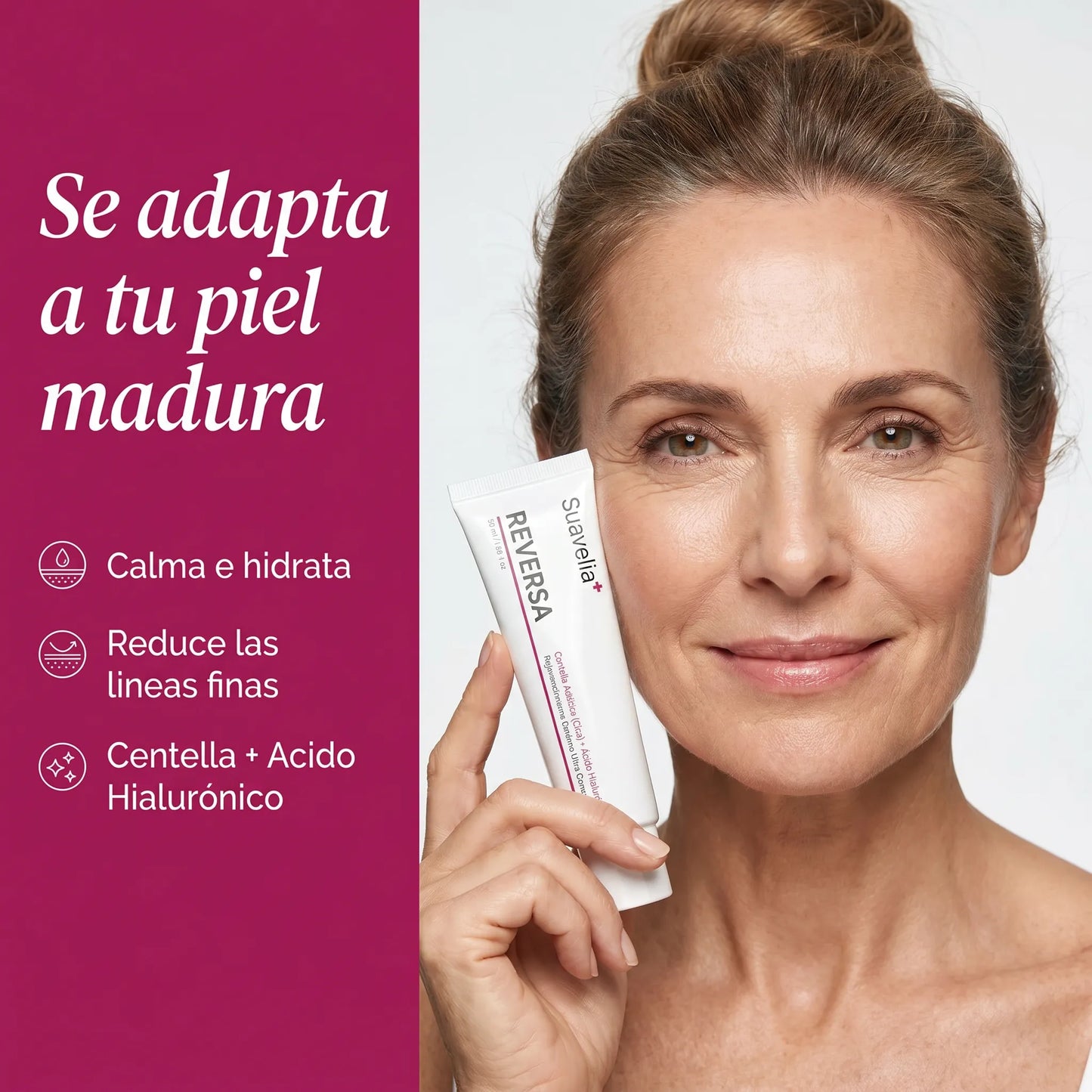 Reversa™ Crema Rejuvenecedora Suavelia (Todo en Uno)