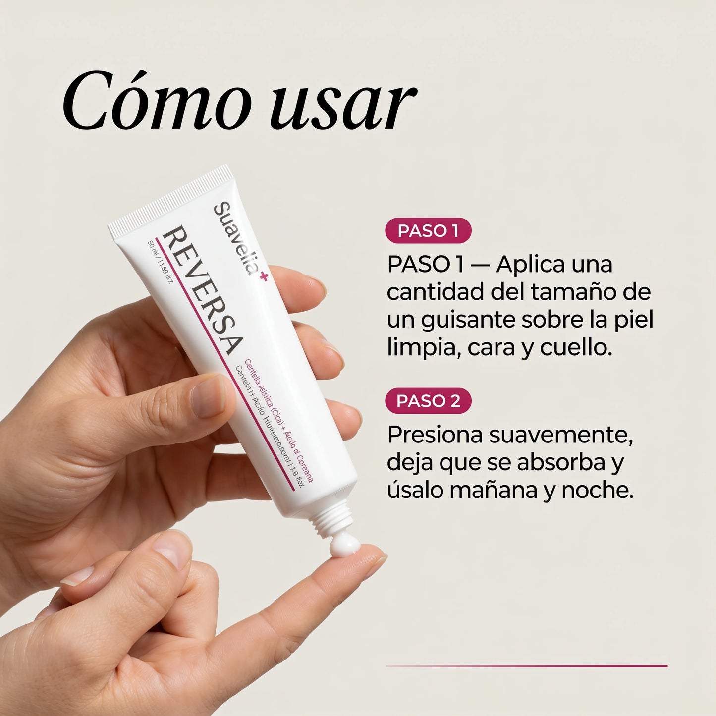 Reversa™ Crema Rejuvenecedora Suavelia (Todo en Uno)