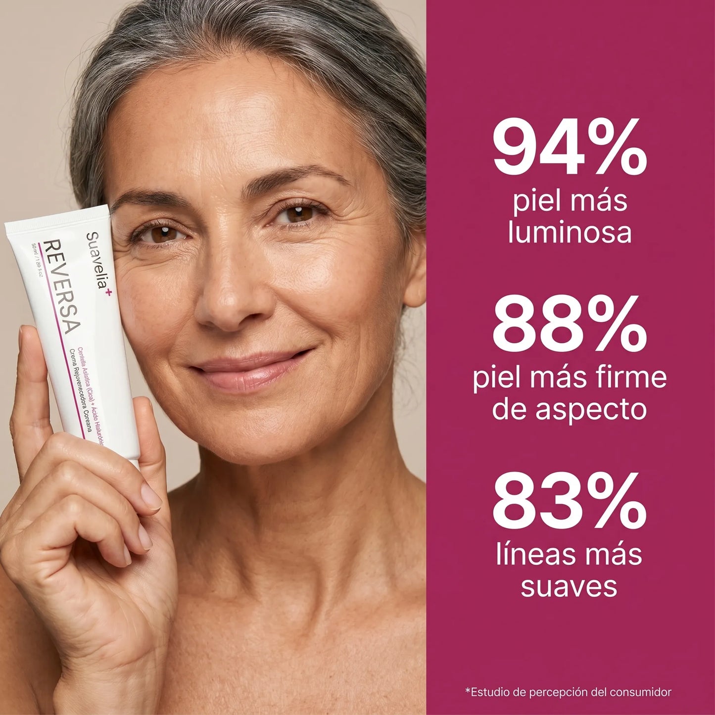 Reversa™ Crema Rejuvenecedora Suavelia (Todo en Uno)