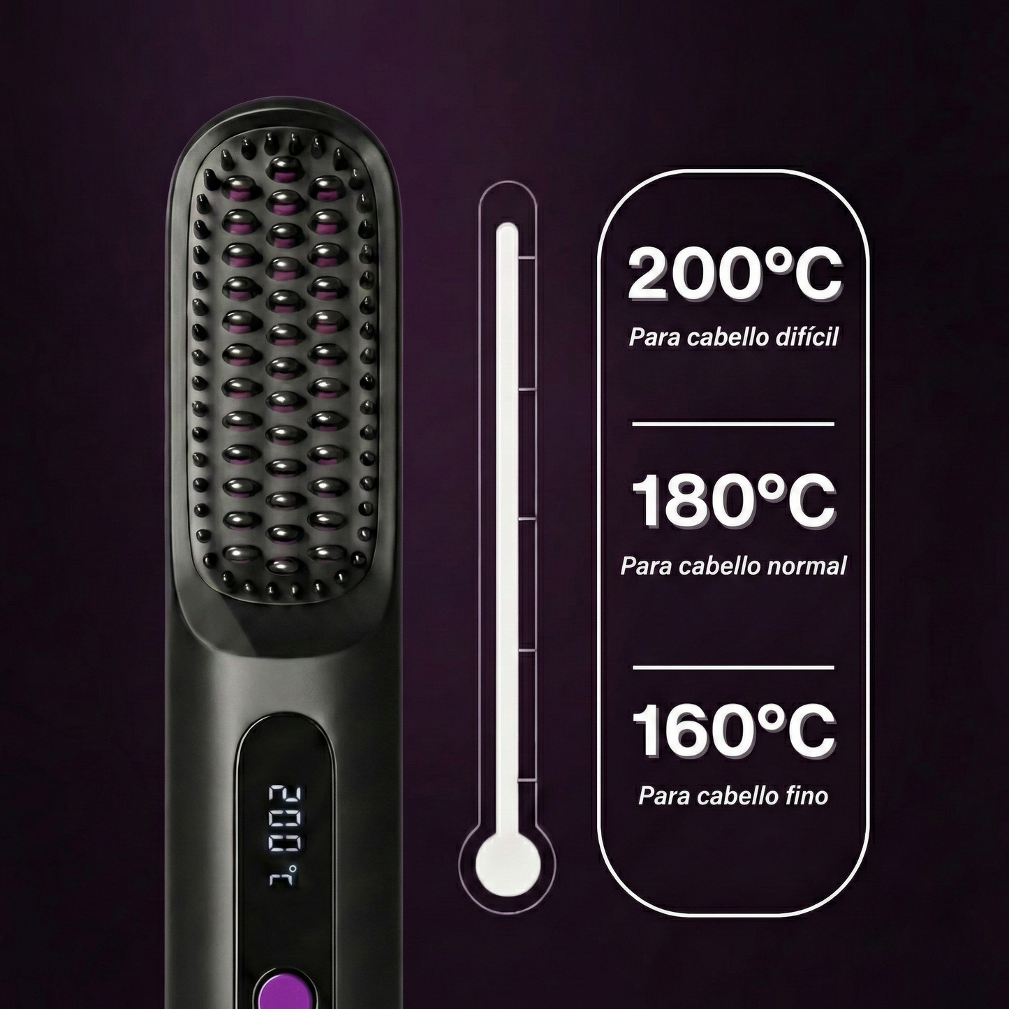 Cepillo Suavelia para cabello corto