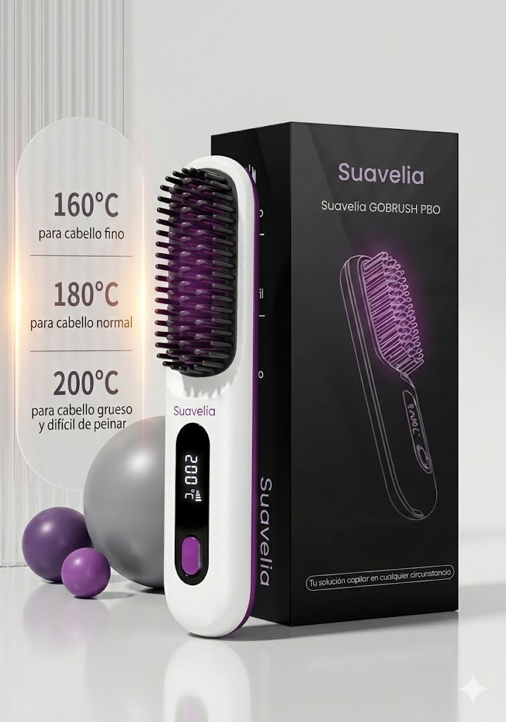 Cepillo Suavelia para cabello corto